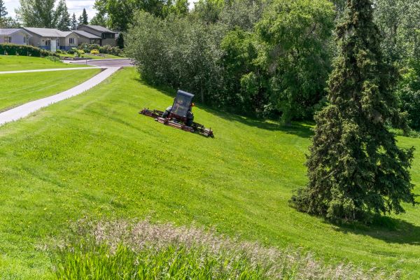 Hill Mowing in Midland
